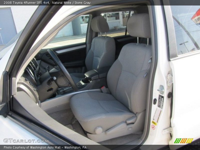 Natural White / Stone Gray 2008 Toyota 4Runner SR5 4x4
