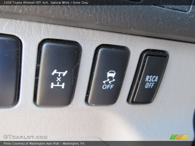 Natural White / Stone Gray 2008 Toyota 4Runner SR5 4x4
