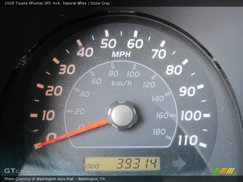 Natural White / Stone Gray 2008 Toyota 4Runner SR5 4x4