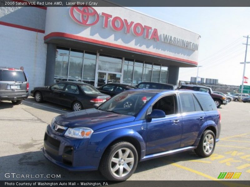 Laser Blue / Gray 2006 Saturn VUE Red Line AWD