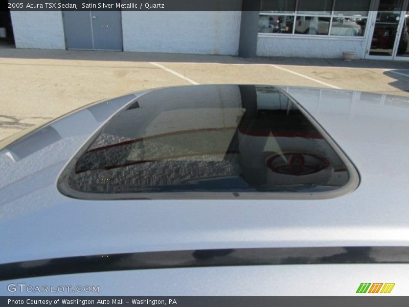 Satin Silver Metallic / Quartz 2005 Acura TSX Sedan