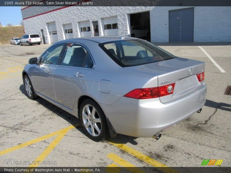 Satin Silver Metallic / Quartz 2005 Acura TSX Sedan