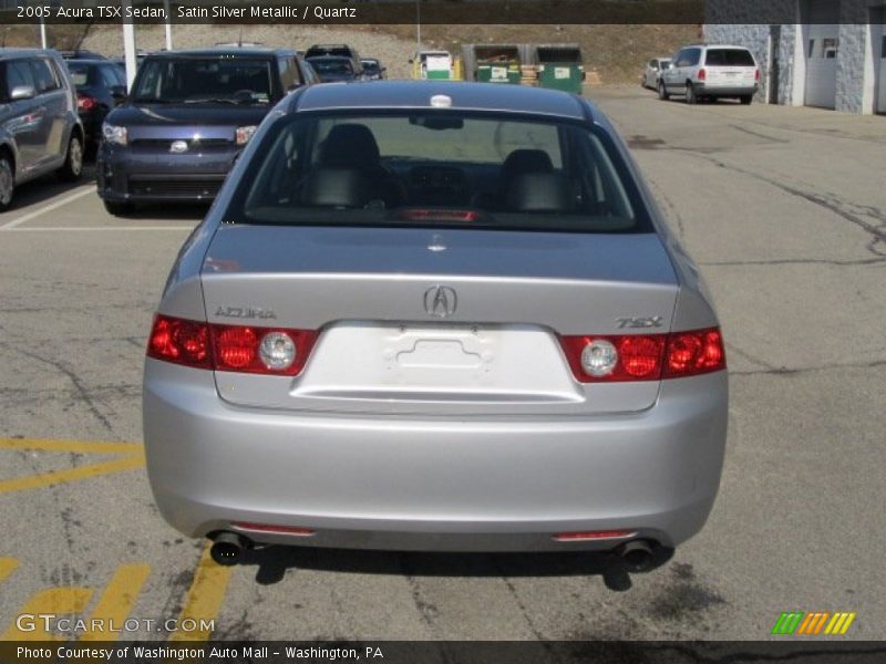 Satin Silver Metallic / Quartz 2005 Acura TSX Sedan