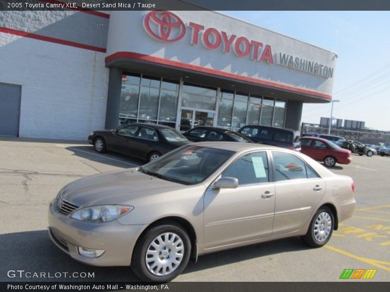 Desert Sand Mica / Taupe 2005 Toyota Camry XLE