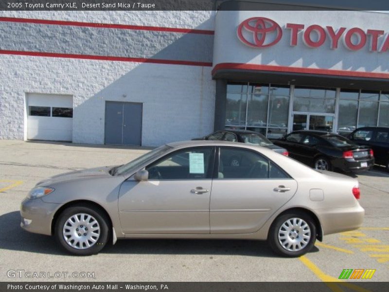 Desert Sand Mica / Taupe 2005 Toyota Camry XLE