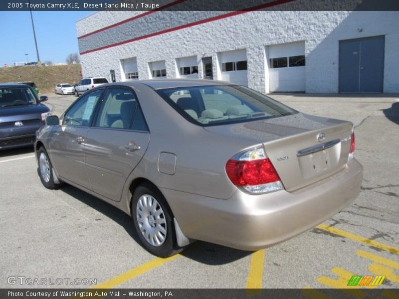 Desert Sand Mica / Taupe 2005 Toyota Camry XLE