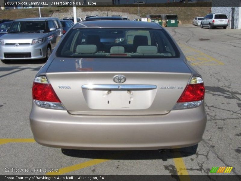 Desert Sand Mica / Taupe 2005 Toyota Camry XLE