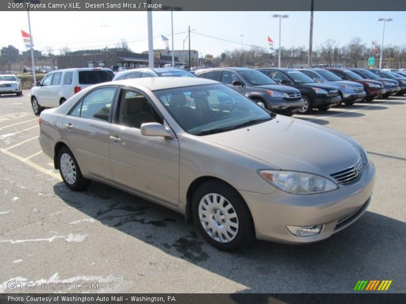 Desert Sand Mica / Taupe 2005 Toyota Camry XLE