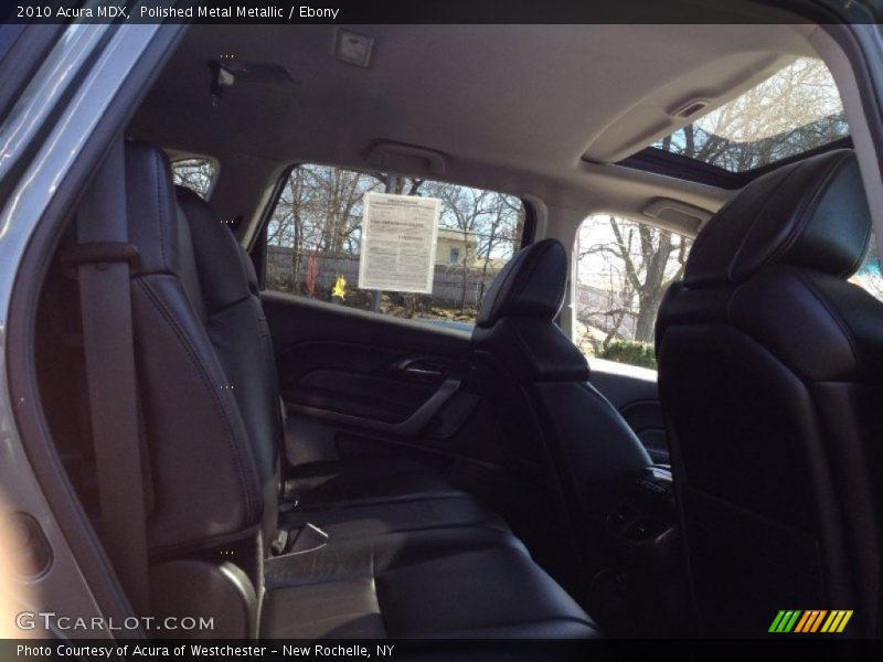 Polished Metal Metallic / Ebony 2010 Acura MDX