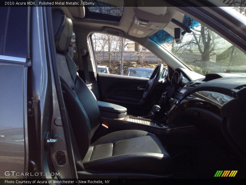 Polished Metal Metallic / Ebony 2010 Acura MDX
