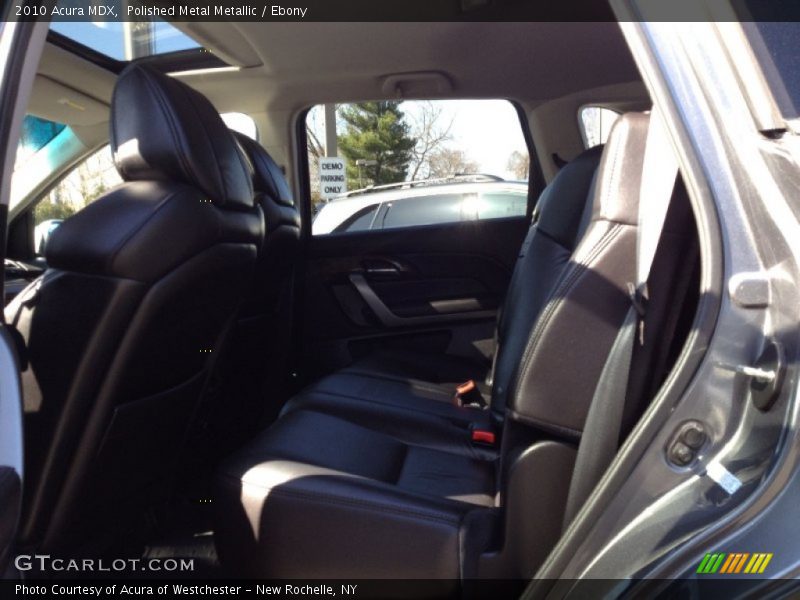Polished Metal Metallic / Ebony 2010 Acura MDX
