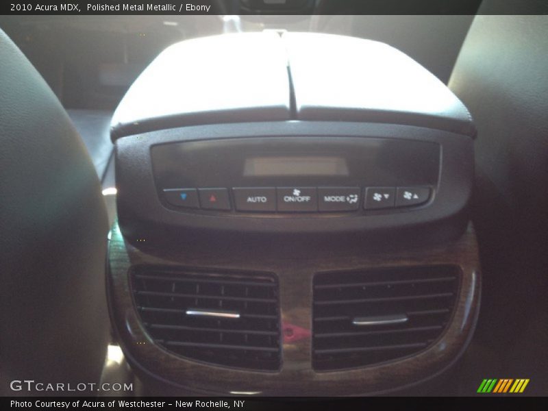 Polished Metal Metallic / Ebony 2010 Acura MDX