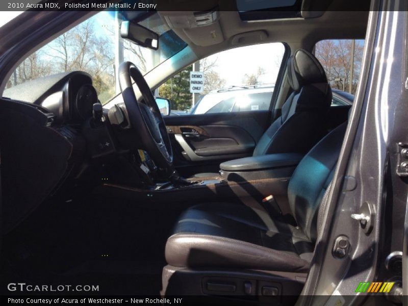 Polished Metal Metallic / Ebony 2010 Acura MDX