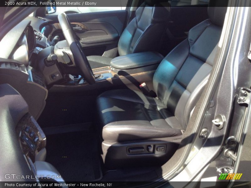 Polished Metal Metallic / Ebony 2010 Acura MDX