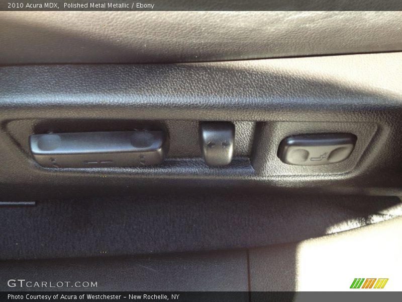 Polished Metal Metallic / Ebony 2010 Acura MDX
