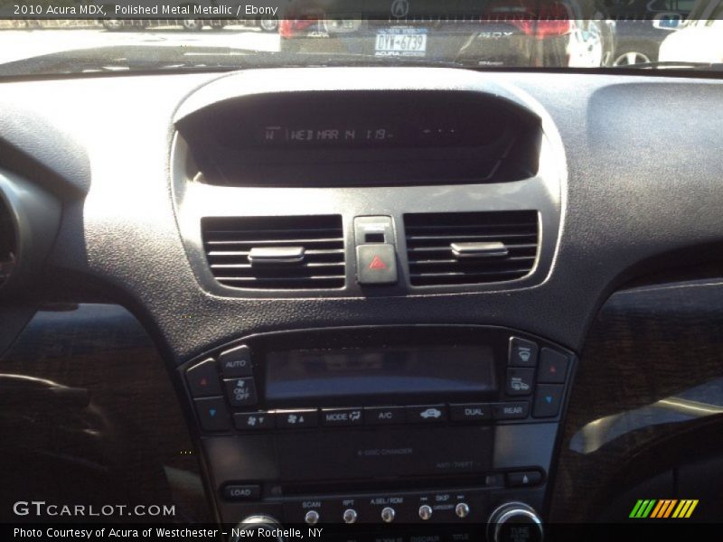 Polished Metal Metallic / Ebony 2010 Acura MDX