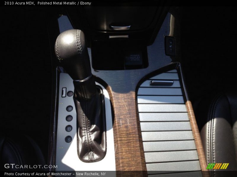 Polished Metal Metallic / Ebony 2010 Acura MDX