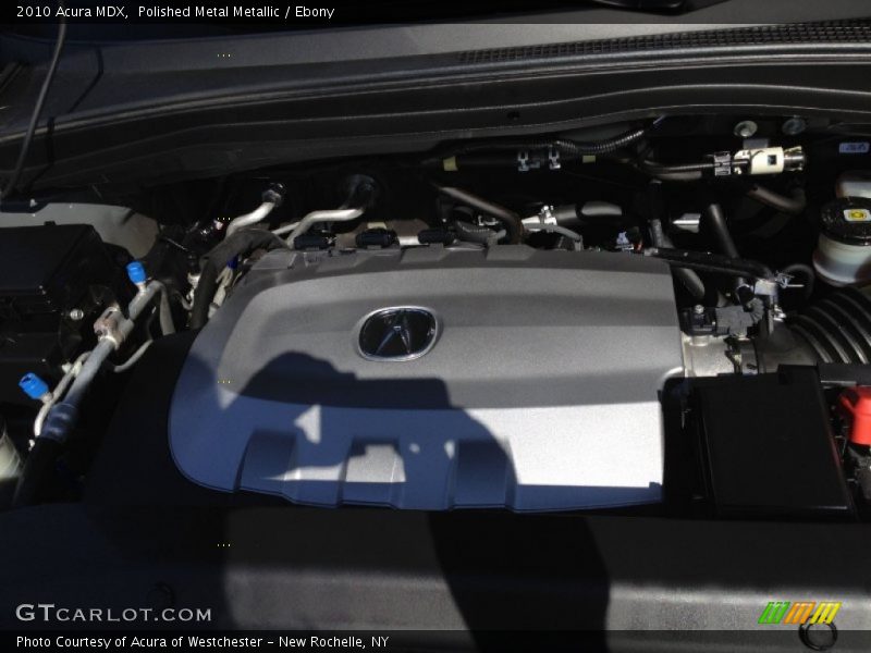 Polished Metal Metallic / Ebony 2010 Acura MDX