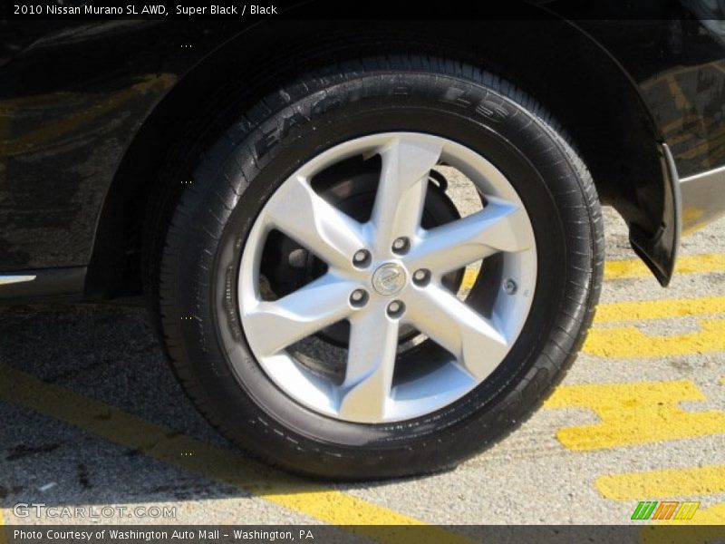 Super Black / Black 2010 Nissan Murano SL AWD