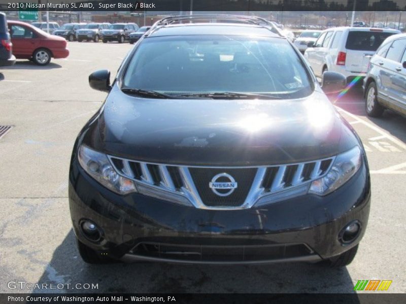 Super Black / Black 2010 Nissan Murano SL AWD