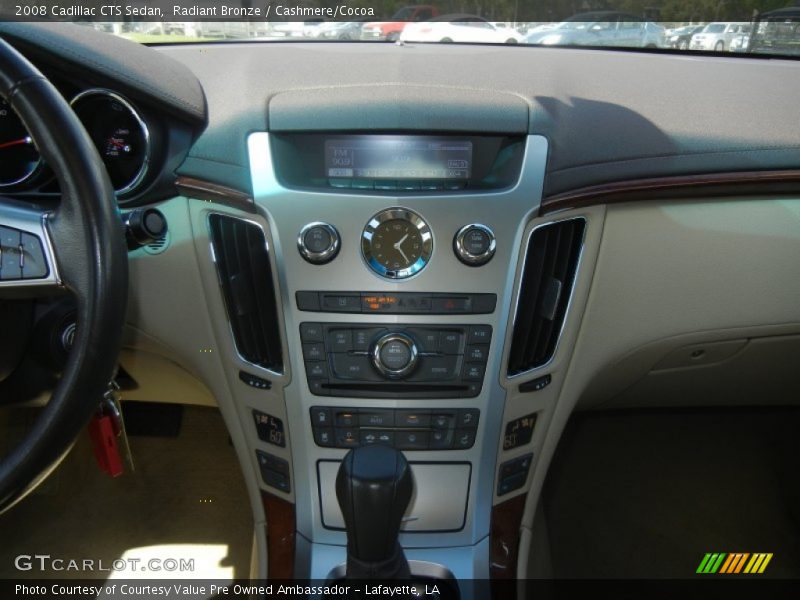 Radiant Bronze / Cashmere/Cocoa 2008 Cadillac CTS Sedan