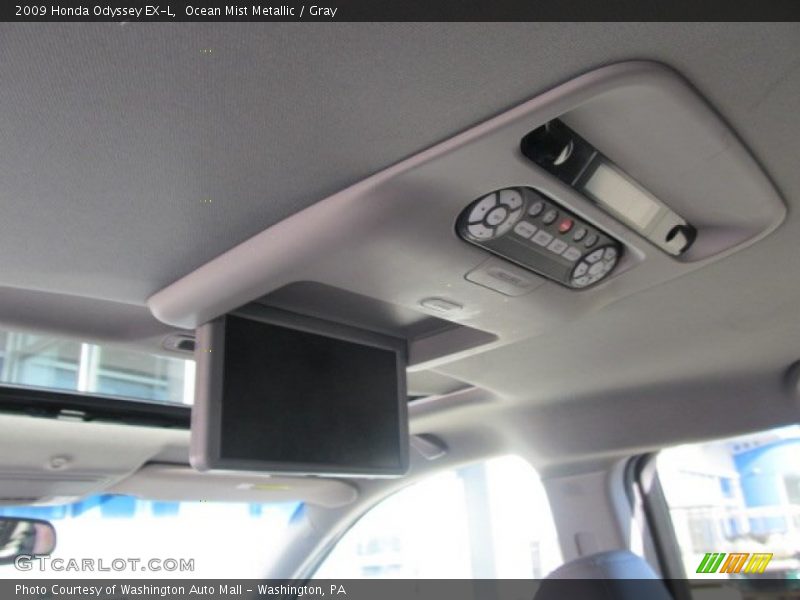 Ocean Mist Metallic / Gray 2009 Honda Odyssey EX-L