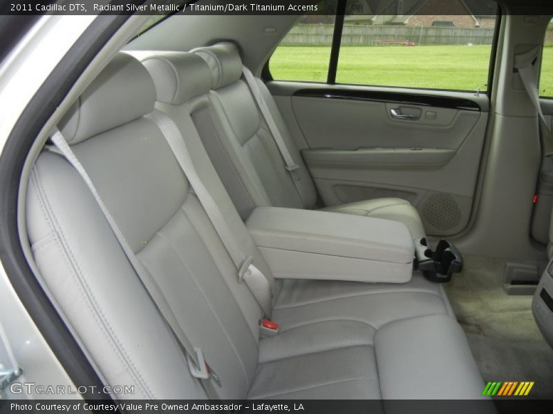 Radiant Silver Metallic / Titanium/Dark Titanium Accents 2011 Cadillac DTS