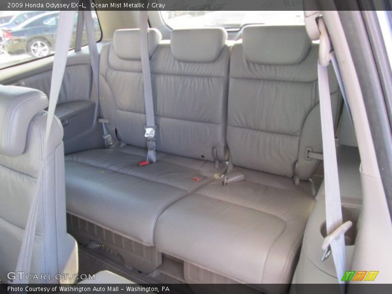 Ocean Mist Metallic / Gray 2009 Honda Odyssey EX-L