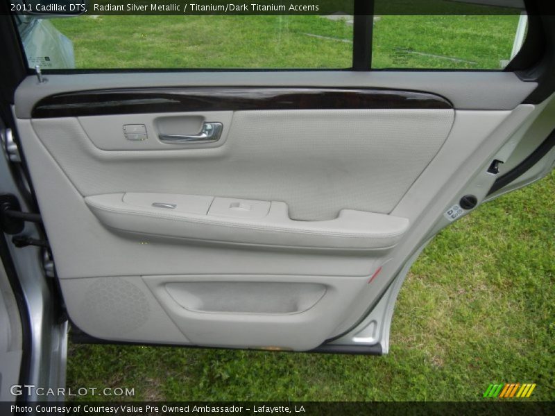 Radiant Silver Metallic / Titanium/Dark Titanium Accents 2011 Cadillac DTS