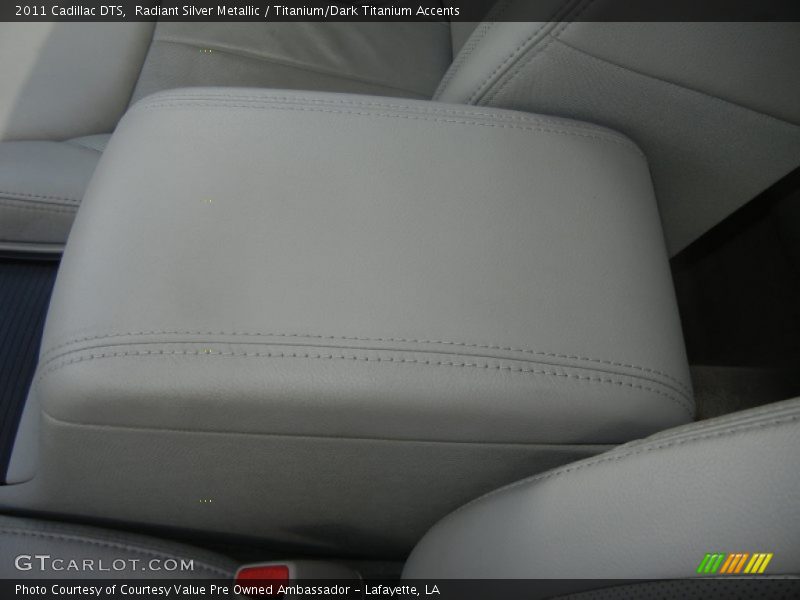 Radiant Silver Metallic / Titanium/Dark Titanium Accents 2011 Cadillac DTS
