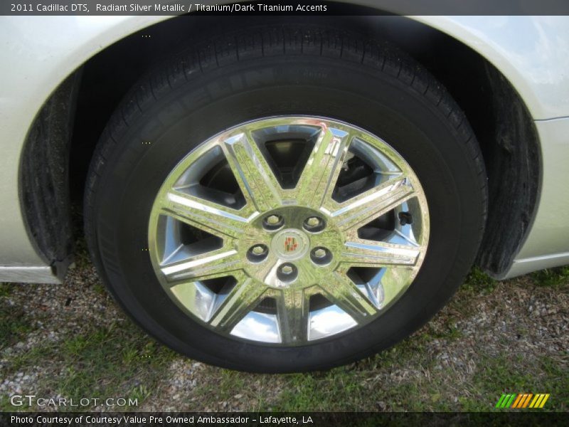Radiant Silver Metallic / Titanium/Dark Titanium Accents 2011 Cadillac DTS