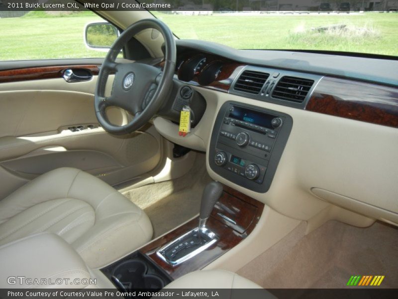 White Opal / Cocoa/Cashmere 2011 Buick Lucerne CXL