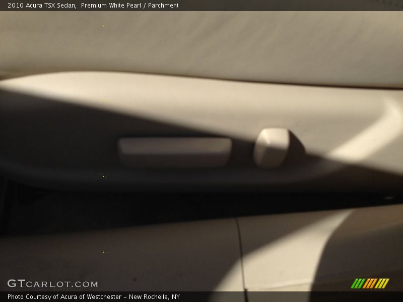 Premium White Pearl / Parchment 2010 Acura TSX Sedan