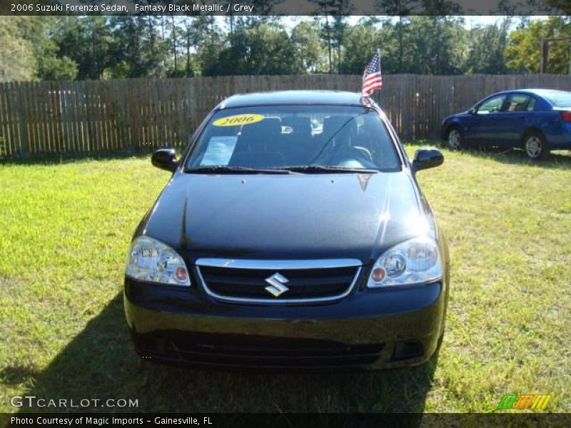 Fantasy Black Metallic / Grey 2006 Suzuki Forenza Sedan