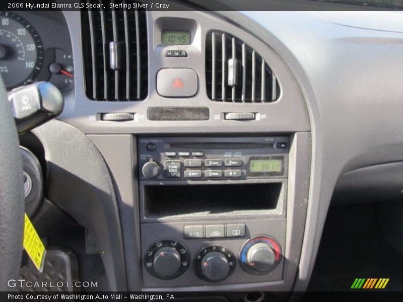 Sterling Silver / Gray 2006 Hyundai Elantra GLS Sedan