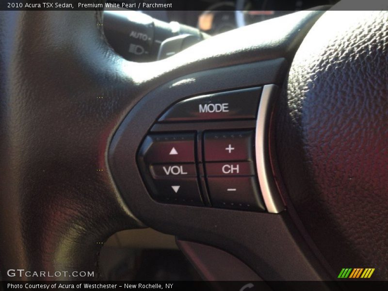 Premium White Pearl / Parchment 2010 Acura TSX Sedan