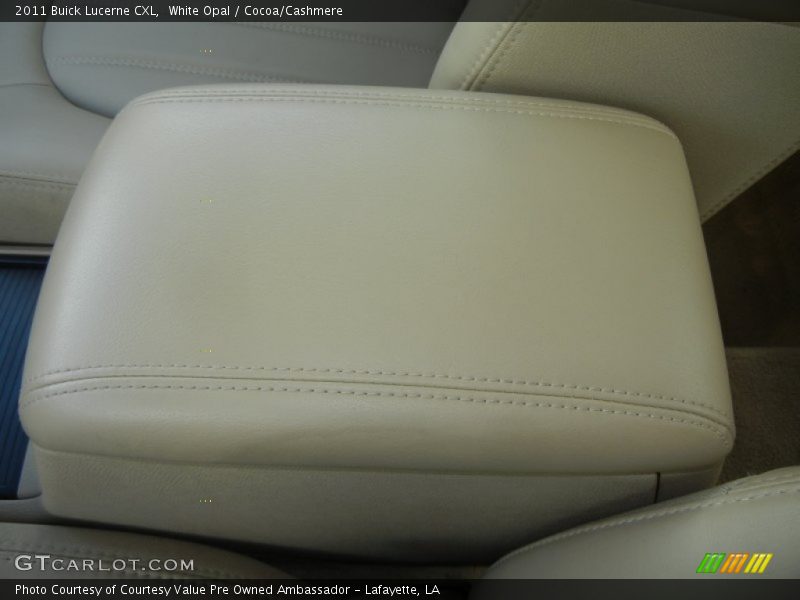 White Opal / Cocoa/Cashmere 2011 Buick Lucerne CXL