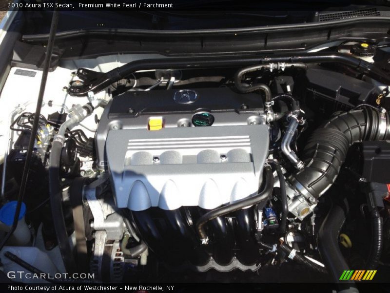 Premium White Pearl / Parchment 2010 Acura TSX Sedan