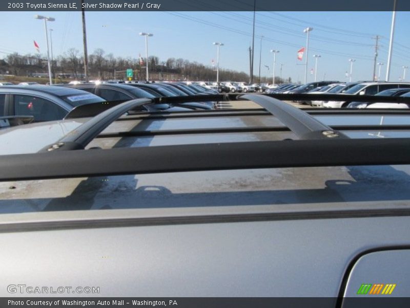 Silver Shadow Pearl / Gray 2003 Toyota Sienna LE