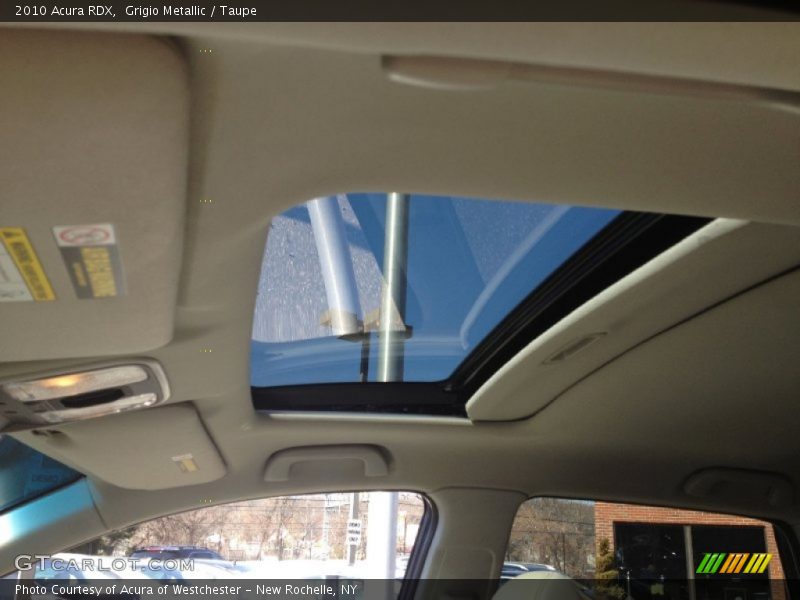 Grigio Metallic / Taupe 2010 Acura RDX