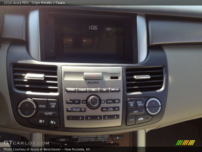 Grigio Metallic / Taupe 2010 Acura RDX