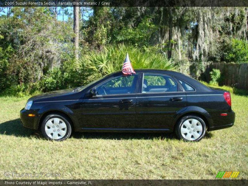 Fantasy Black Metallic / Grey 2006 Suzuki Forenza Sedan