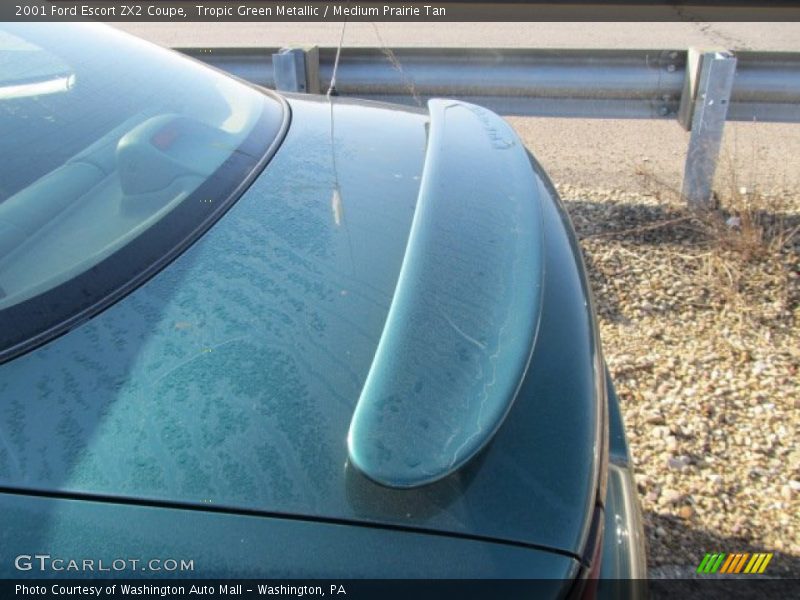 Tropic Green Metallic / Medium Prairie Tan 2001 Ford Escort ZX2 Coupe