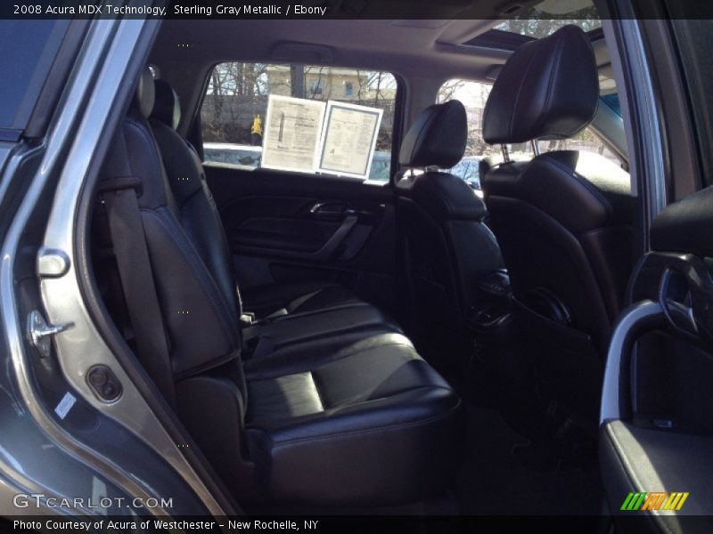 Sterling Gray Metallic / Ebony 2008 Acura MDX Technology