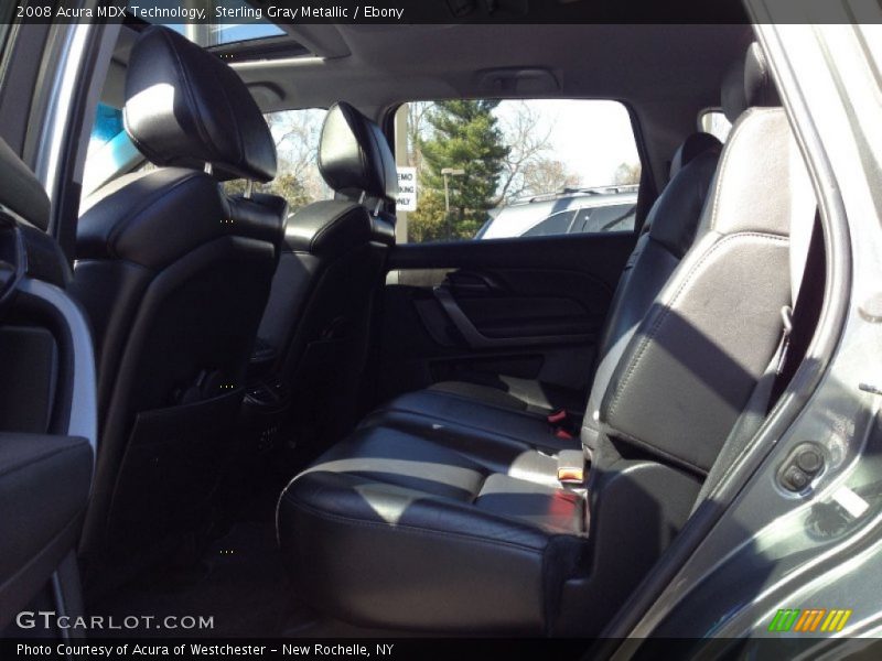 Sterling Gray Metallic / Ebony 2008 Acura MDX Technology