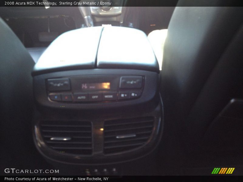 Sterling Gray Metallic / Ebony 2008 Acura MDX Technology