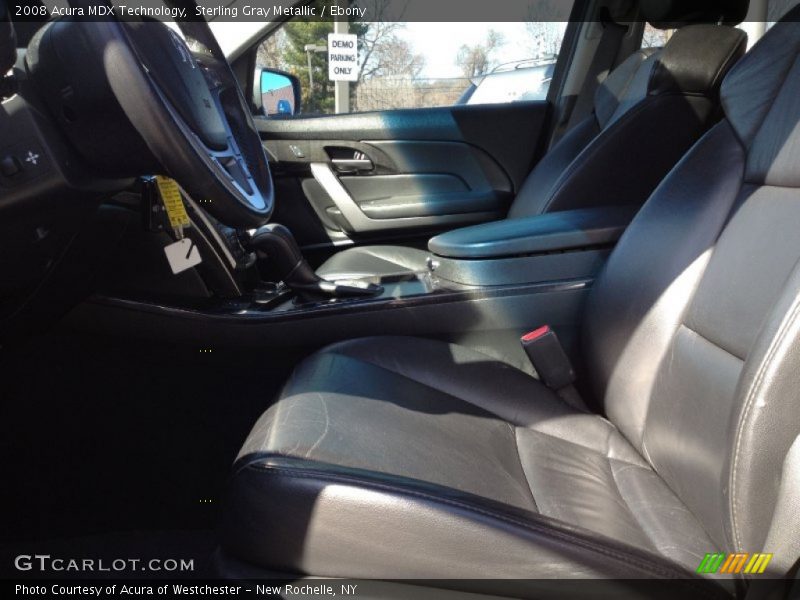 Sterling Gray Metallic / Ebony 2008 Acura MDX Technology