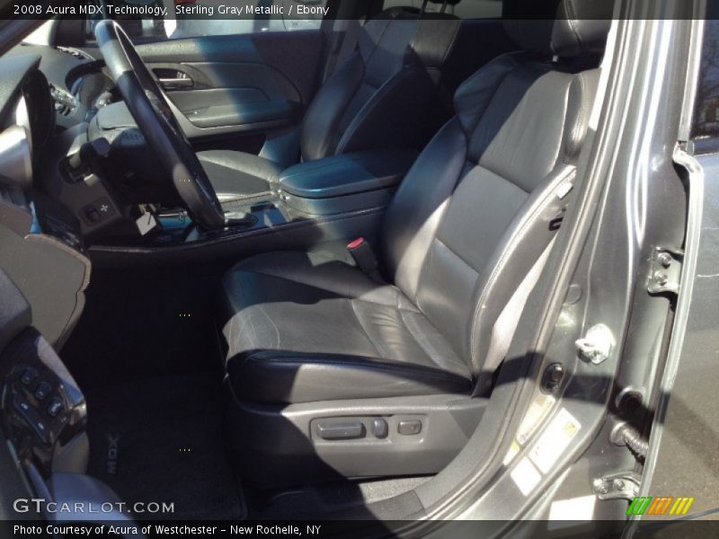 Sterling Gray Metallic / Ebony 2008 Acura MDX Technology
