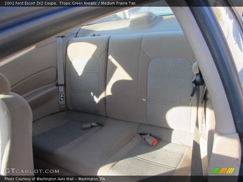 Tropic Green Metallic / Medium Prairie Tan 2001 Ford Escort ZX2 Coupe