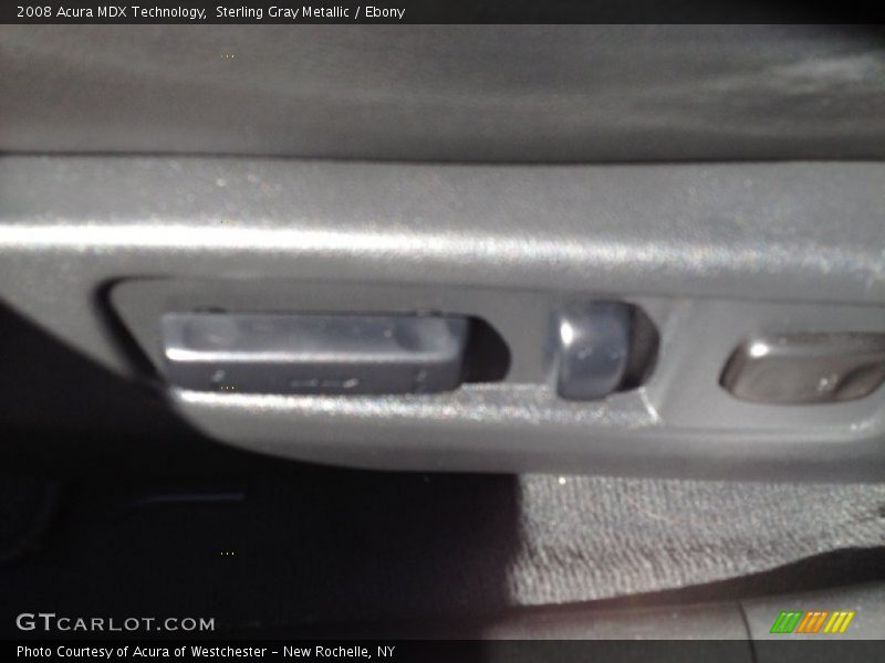 Sterling Gray Metallic / Ebony 2008 Acura MDX Technology